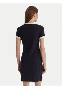 Guess Sukienka codzienna V6GK05 K2988 Granatowy Regular Fit. Okazja: na co dzień. Kolor: niebieski. Materiał: bawełna. Typ sukienki: proste. Styl: casual #4