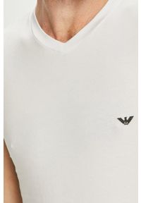 Emporio Armani Underwear - Emporio Armani - T-shirt 110810.CC729. Kolor: biały. Materiał: dzianina #5