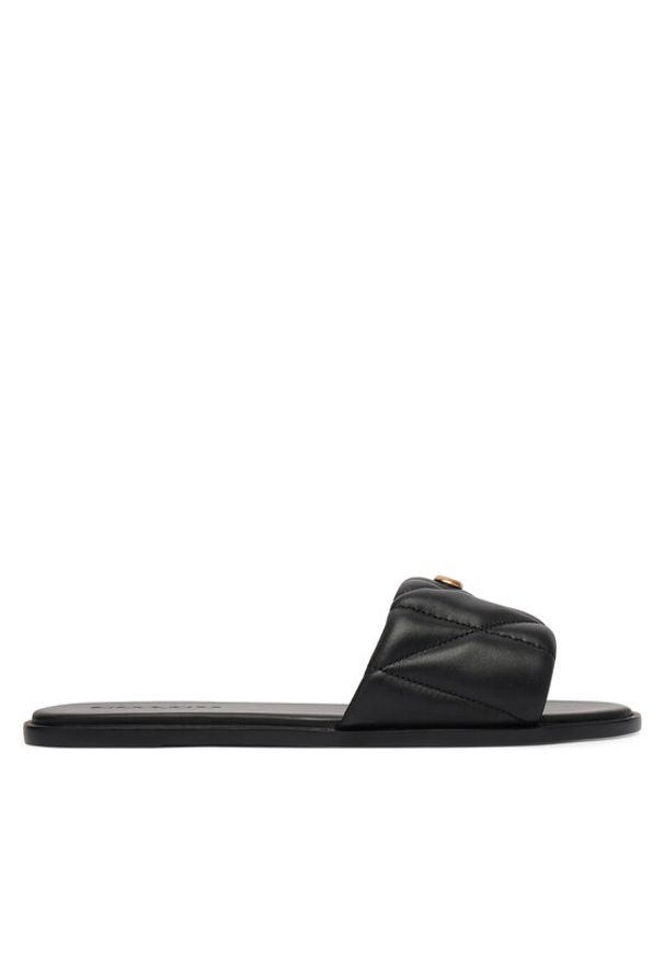 Coach Klapki Holly CCM04 Czarny. Kolor: czarny. Materiał: skóra