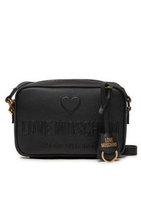 Love Moschino - LOVE MOSCHINO Torebka JC4117PP1LL1000A Czarny. Kolor: czarny. Materiał: skórzane #1