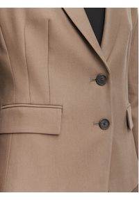 BOSS Marynarka 50564479 Brązowy Slim Fit. Kolor: brązowy. Materiał: wiskoza #2
