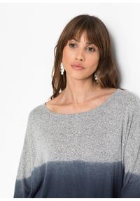 bonprix - Shirt oversize w cieniowanym kolorze. Kolor: szary #2