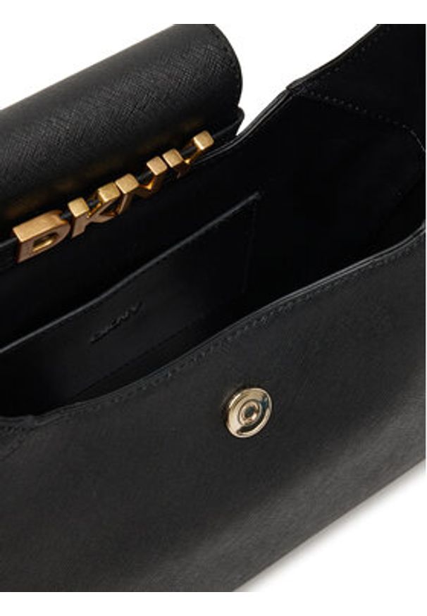 DKNY Torebka R523KL20 Czarny. Kolor: czarny. Materiał: skórzane
