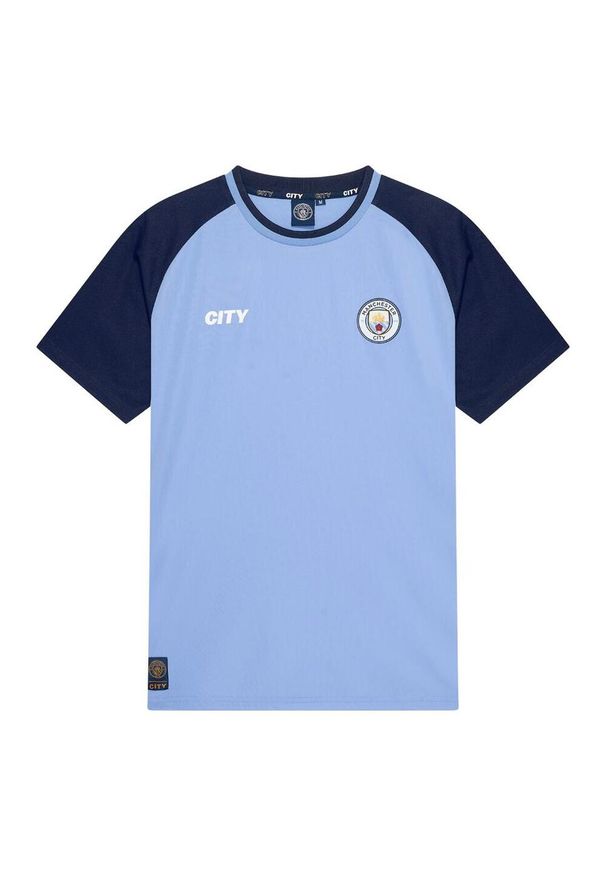 MANCHESTER CITY - Koszulka domowa Manchester City dla dzieci 24/25. Kolor: niebieski. Materiał: poliester
