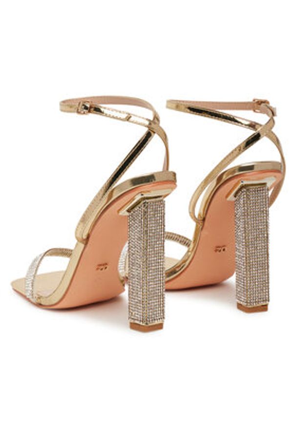 DeeZee Sandały ZALF1468-5 Złoty. Kolor: złoty. Materiał: syntetyk, materiał