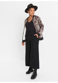 bonprix - Spodnie culotte. Kolor: czarny #2