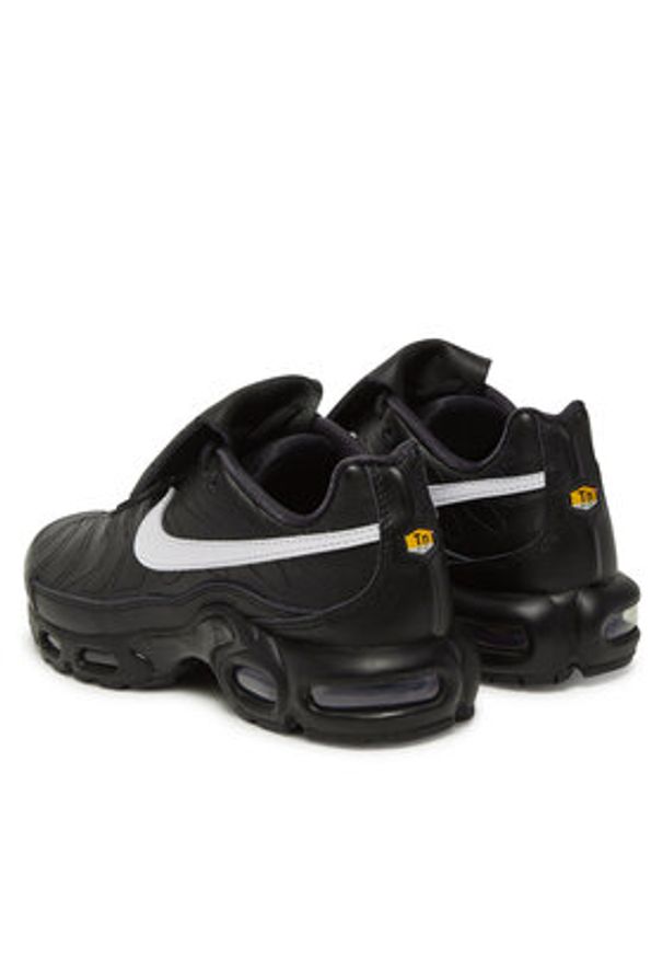 Nike Sneakersy Air Max Plus HF0074 Czarny. Kolor: czarny. Materiał: skóra. Model: Nike Air Max
