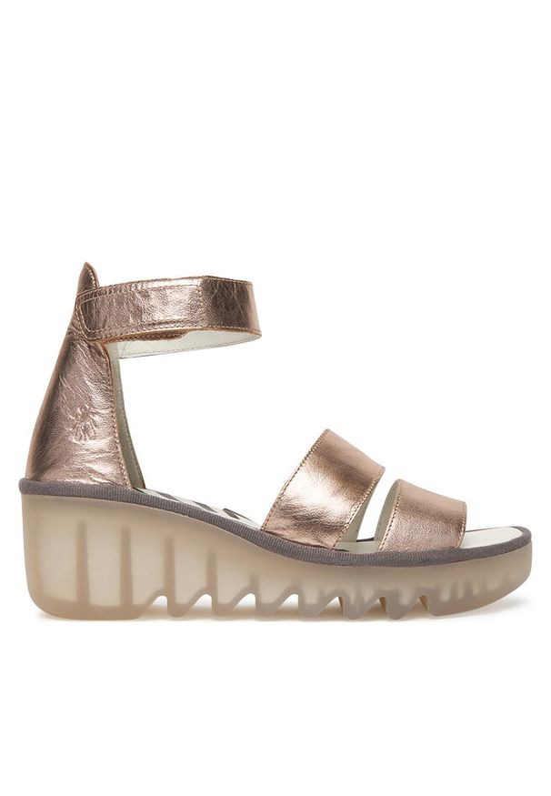 Sandały Fly London. Kolor: złoty