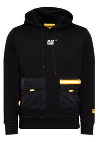 CATerpillar Bluza 2910374 Czarny Regular Fit. Kolor: czarny. Materiał: bawełna