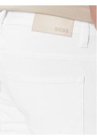 BOSS - Boss Jeansy Delaware 50513487 Biały Slim Fit. Kolor: biały #5