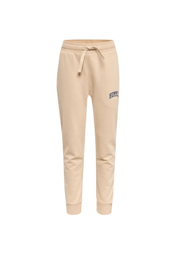 Spodnie dresowe dla dzieci Hummel Fast. Kolor: beżowy, zielony, wielokolorowy. Materiał: dresówka. Sport: joga i pilates