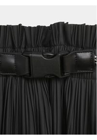 DKNY Spódnica plisowana D33616 S Czarny Regular Fit. Kolor: czarny. Materiał: syntetyk