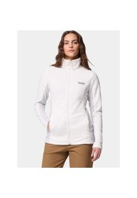 columbia - Sweter Damski Columbia Basin Trail III. Kolor: beżowy, wielokolorowy, biały. Materiał: poliester. Długość rękawa: długi rękaw. Długość: długie. Sezon: zima, jesień. Sport: turystyka piesza #1