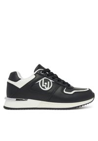 Liu Jo Sneakersy Rosy 905 4A5713 PX474 Czarny. Kolor: czarny. Materiał: skóra