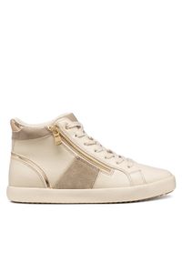 Geox Sneakersy D Blomiee D366HD 05422 C5V5A Beżowy. Kolor: beżowy. Materiał: skóra #1