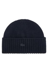 Czapka Lacoste. Kolor: niebieski