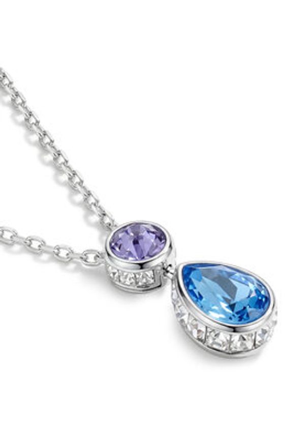 Swarovski Naszyjnik Chroma 5738473 Srebrny. Materiał: metalowe. Kolor: srebrny