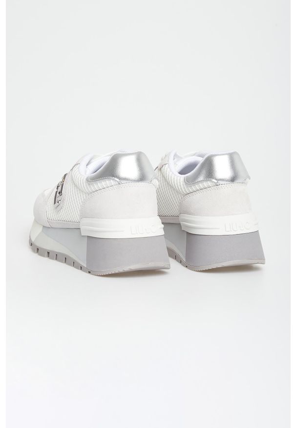 Liu Jo - Sneakersy damskie zamszowe LIU JO. Materiał: zamsz