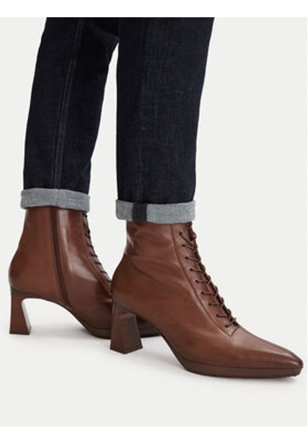 Hispanitas Trzewiki HI254379 Brązowy. Kolor: brązowy. Materiał: skóra