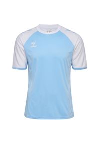 Koszulka dla dzieci Hummel League. Kolor: niebieski. Sport: piłka nożna #1