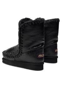 Mou Śniegowce Eskimo Boot 24 FW101000B Czarny. Kolor: czarny. Materiał: skóra #3