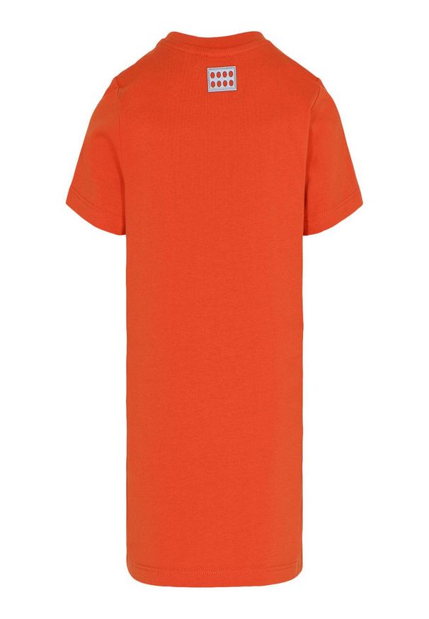 LEGO Wear - Lego Wear T-shirt dziecięcy kolor czerwony z nadrukiem. Okazja: na co dzień. Kolor: czerwony. Materiał: dzianina. Wzór: nadruk. Styl: casual