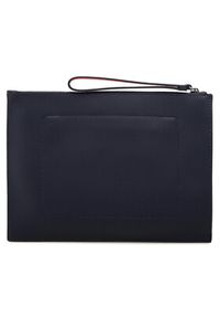 Lacoste Torebka Clutch NF2791AA Granatowy. Kolor: niebieski. Materiał: skórzane #5