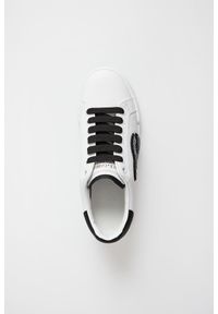 Dolce & Gabbana - Sneakersy damskie skórzane Portofino DOLCE & GABBANA. Materiał: skóra #5