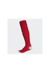Adidas - Skarpetki adidas Milano. Kolor: wielokolorowy, czerwony, biały. Sport: piłka nożna