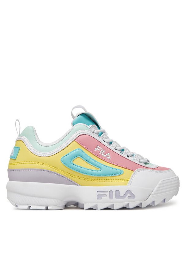 Sneakersy Fila. Kolor: biały