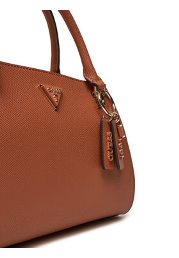 Guess Torebka Noelle II HWZG96 72070 Brązowy. Kolor: brązowy. Materiał: skórzane