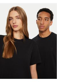 AMI PARIS T-Shirt UTS027.726 Czarny Regular Fit. Kolor: czarny. Materiał: bawełna #5