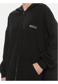 Guess Bluza Eleanora Dressy V4RQ10 KC5O0 Czarny Regular Fit. Kolor: czarny. Materiał: bawełna