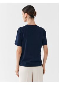 United Colors of Benetton - United Colors Of Benetton T-Shirt 3096D102O Granatowy Regular Fit. Kolor: niebieski. Materiał: bawełna