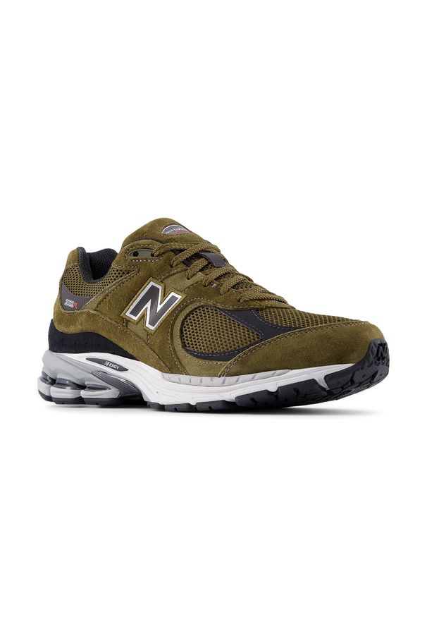 Buty unisex New Balance U2002RR – zielone. Okazja: na co dzień. Kolor: zielony. Materiał: guma, zamsz, materiał. Szerokość cholewki: normalna. Obcas: na płaskiej podeszwie. Sport: turystyka piesza