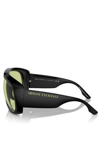 Armani Exchange Okulary przeciwsłoneczne 0AX4143SU Czarny. Kolor: czarny