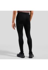 Legginsy męskie Odlo Tights ESSENTIAL. Kolor: czarny. Sport: bieganie