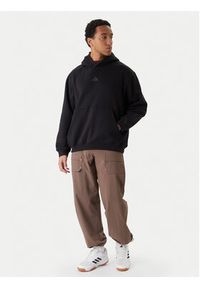 Adidas - adidas Bluza Power JZ6248 Czarny Oversize. Kolor: czarny. Materiał: bawełna #2