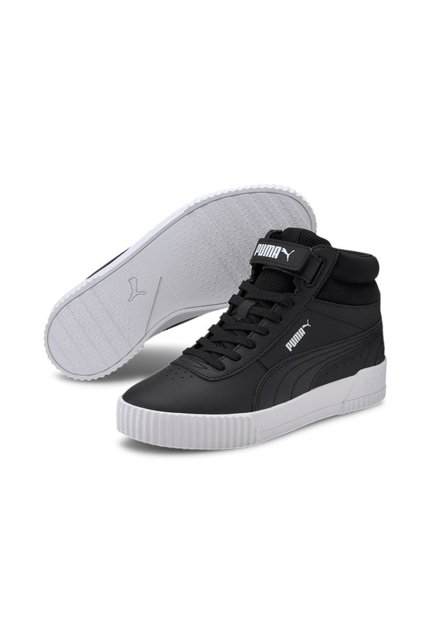 Buty Sportowe Damskie Puma Carina Mid. Kolor: czarny. Sport: turystyka piesza
