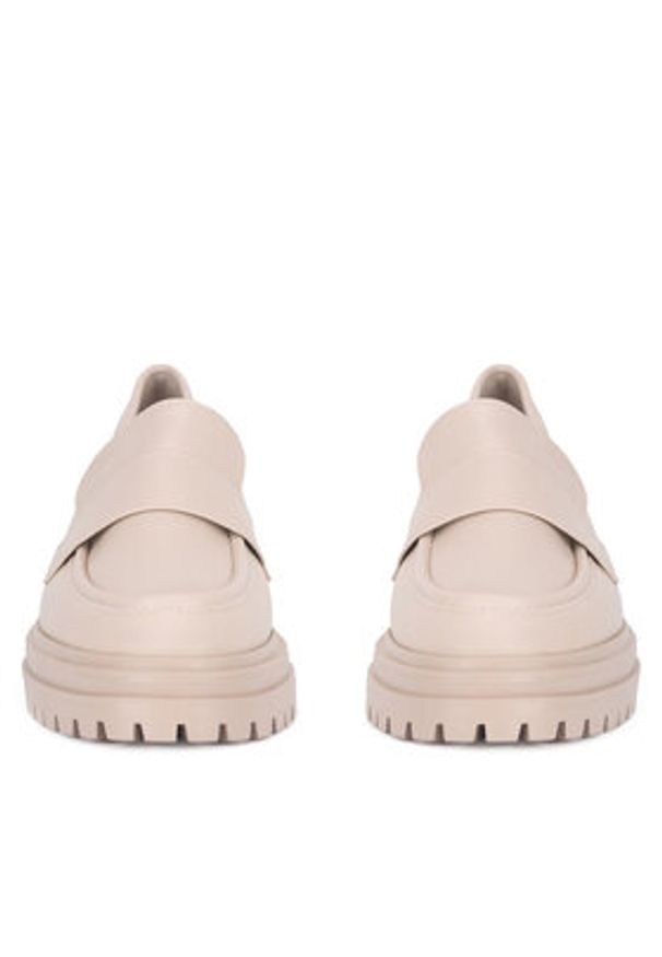 Jenny Fairy Loafersy WS5195-43 Beżowy. Kolor: beżowy. Materiał: skóra