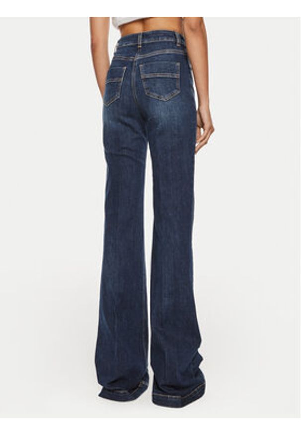 Elisabetta Franchi Jeansy PJ-67D-46E2 Granatowy Regular Fit. Kolor: niebieski