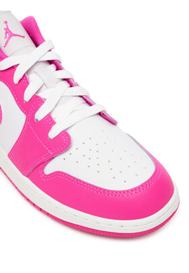 Nike Sneakersy Air Jordan 1 Low Se (GS) FV8486 600 Biały. Kolor: biały. Materiał: skóra. Model: Nike Air Jordan