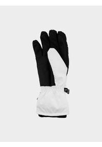 4f - Rękawice narciarskie Thinsulate© damskie. Kolor: biały. Materiał: materiał, syntetyk. Technologia: Thinsulate. Sezon: zima. Sport: narciarstwo #2