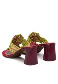 Hispanitas Klapki HV264801 C001 Żółty. Kolor: żółty. Materiał: materiał #4