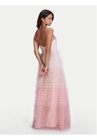 Hey Kyla - Swing Sukienka wieczorowa 5AH019HK Różowy Slim Fit. Kolor: różowy. Materiał: syntetyk. Styl: wizytowy #5
