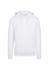 BUILD YOUR BRAND - Organiczna Bluza Z Kapturem Unisex Dla Dorosłych. Typ kołnierza: kaptur. Kolor: biały