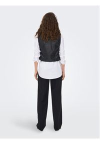 only - ONLY Bezrękawnik Vera 15239240 Czarny Regular Fit. Kolor: czarny. Materiał: skóra. Długość rękawa: bez rękawów #6