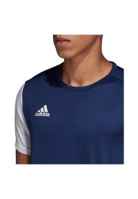 Adidas - Koszulka piłkarska męska adidas Estro 19 DP3232. Materiał: materiał, włókno, skóra, syntetyk, poliester. Długość rękawa: krótki rękaw. Technologia: ClimaLite (Adidas). Długość: krótkie. Sport: piłka nożna #5
