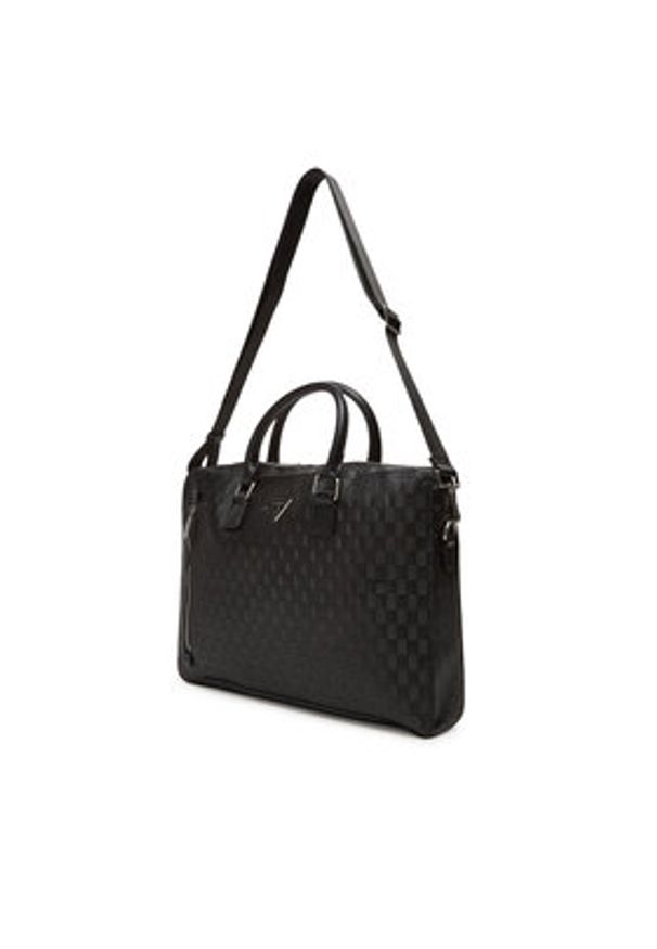Guess Torba na laptopa HMTODE P5247 Czarny. Kolor: czarny. Materiał: skóra