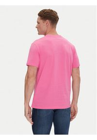 BOSS T-Shirt 50491706 Różowy Regular Fit. Kolor: różowy. Materiał: bawełna #3